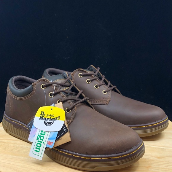 Dr Doc Martens Industrial Steel Toe Brown Safety - Picture 4 of 9